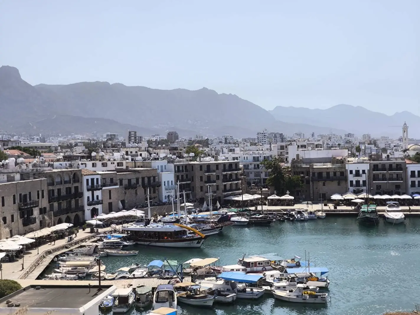 Girne harbour & castle